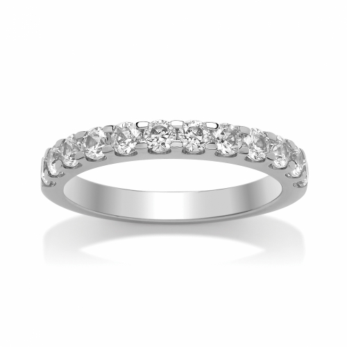 Diamond Wedding Ring - All Metals (TBCSRRCBW) Claw Set
